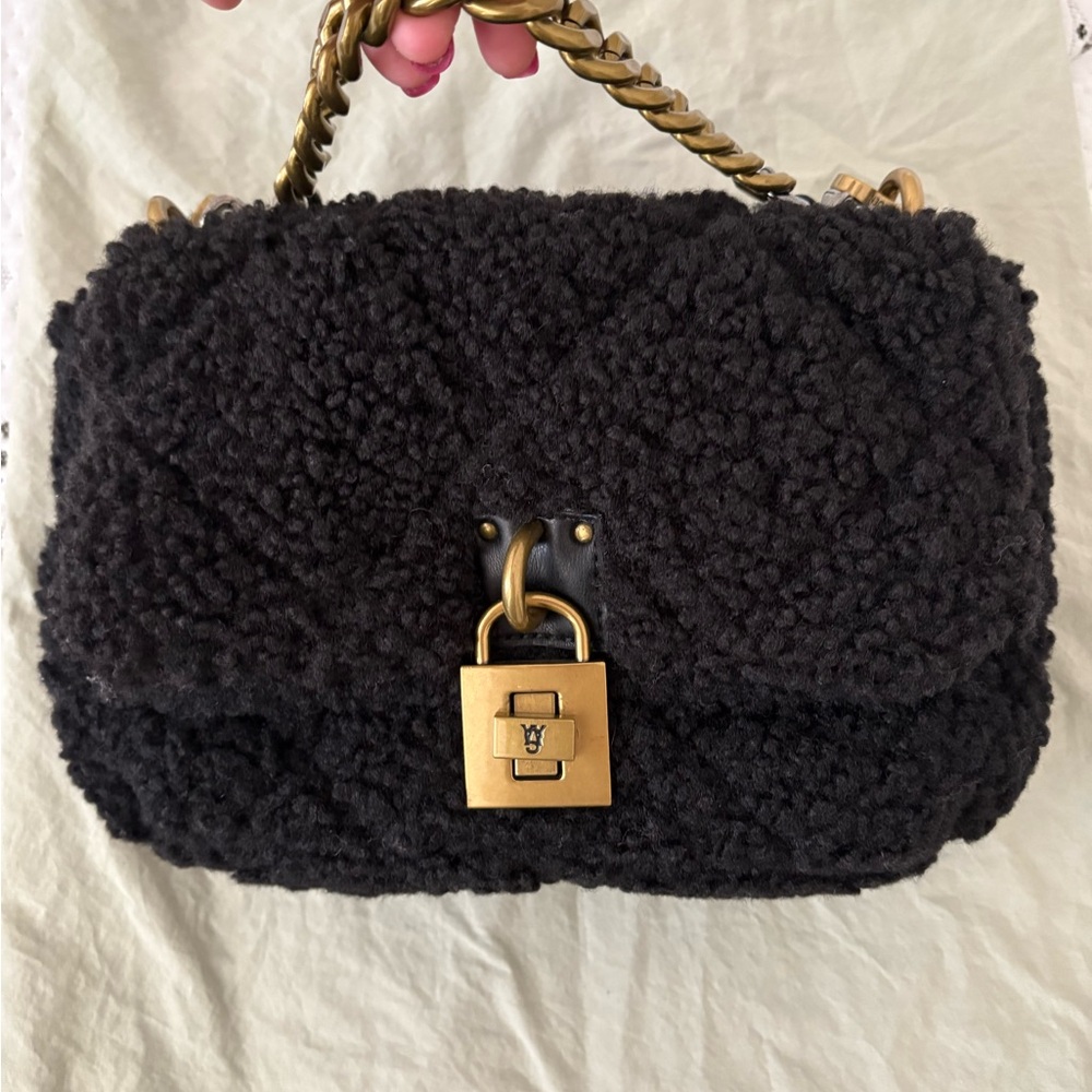 Steve Madden Teddy Black Bag